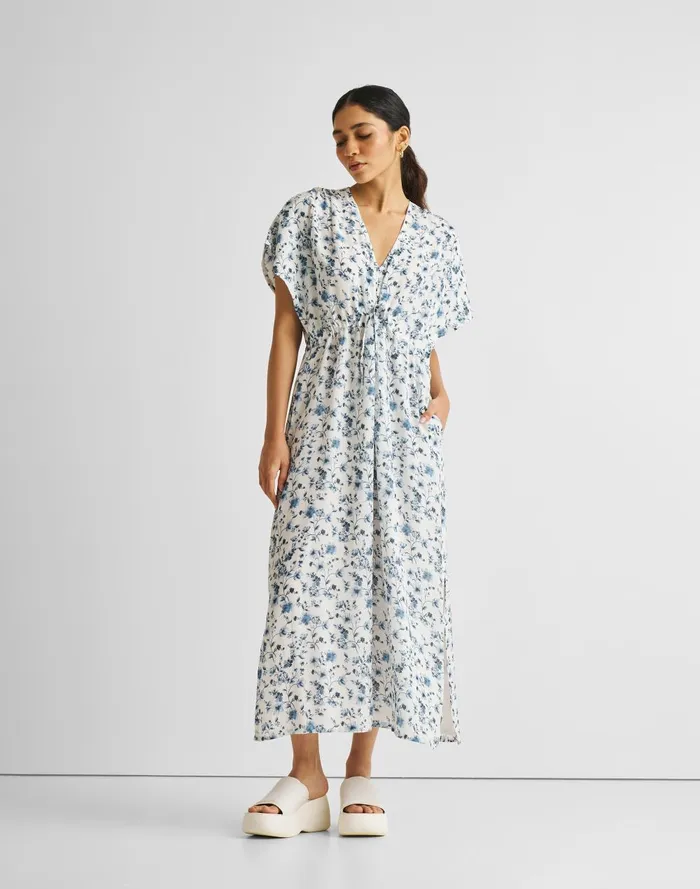 Women Dresses Madewell Reistor Gathered Maxi Dress