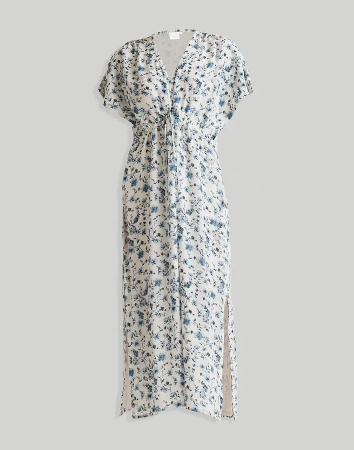 Women Dresses Madewell Reistor Gathered Maxi Dress