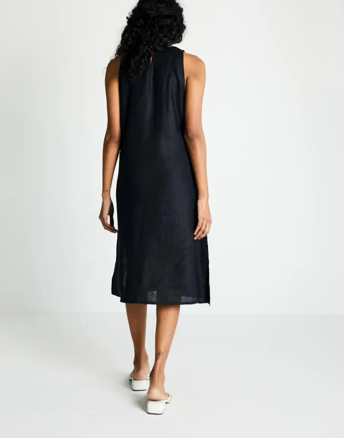 Women Dresses Madewell Reistor The Hemp Noir Dress