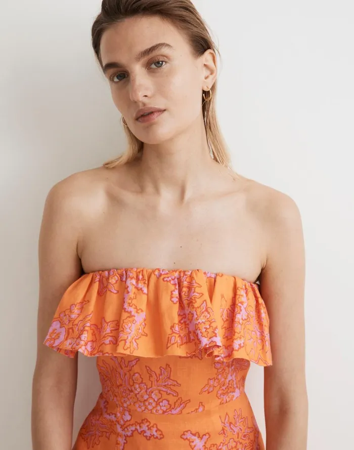 Women Dresses Madewell Rhode Thea Midi Dress