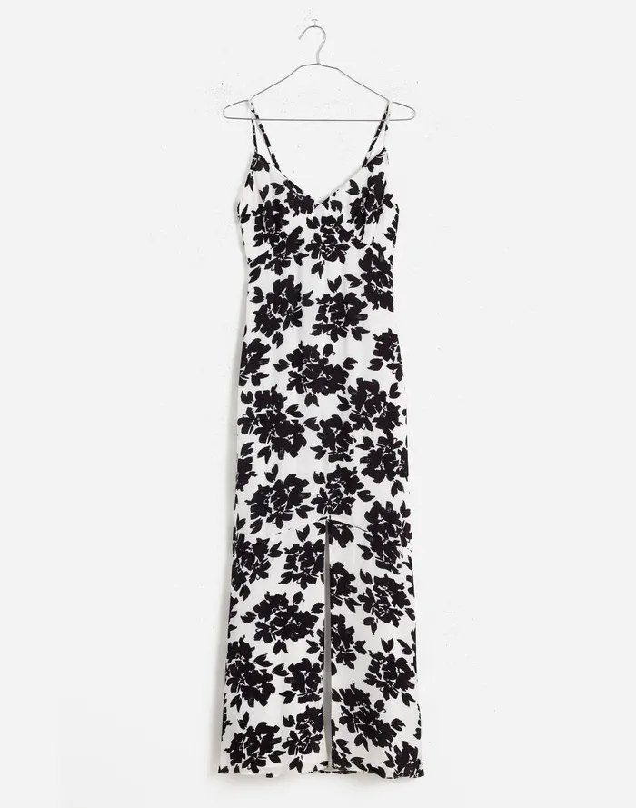Women Dresses Madewell Smocked Sleeveless Maxi Dress In Floral