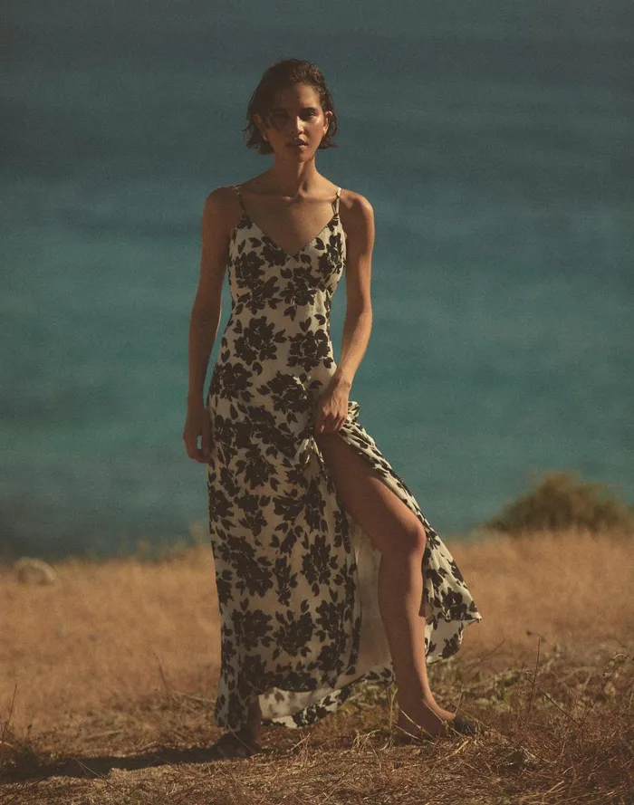 Women Dresses Madewell Smocked Sleeveless Maxi Dress In Floral