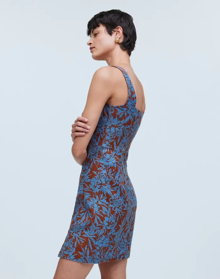 Women Dresses Madewell Sweetheart Midi Dress In Floral 100 Linen