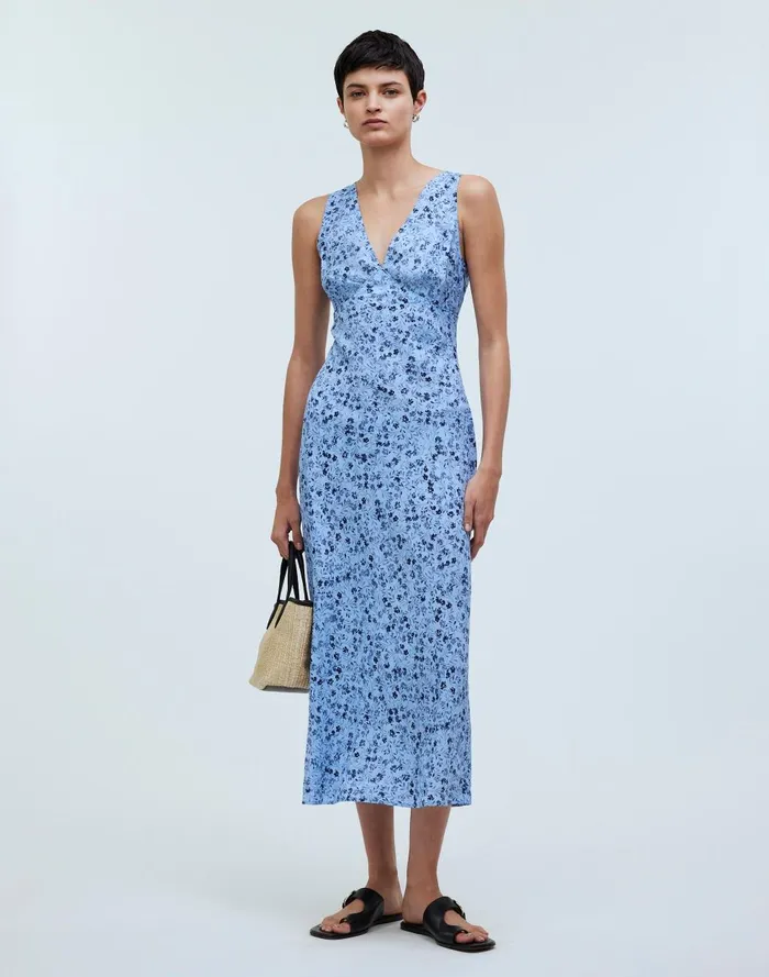 Women Dresses Madewell The Ariana Midi Dress