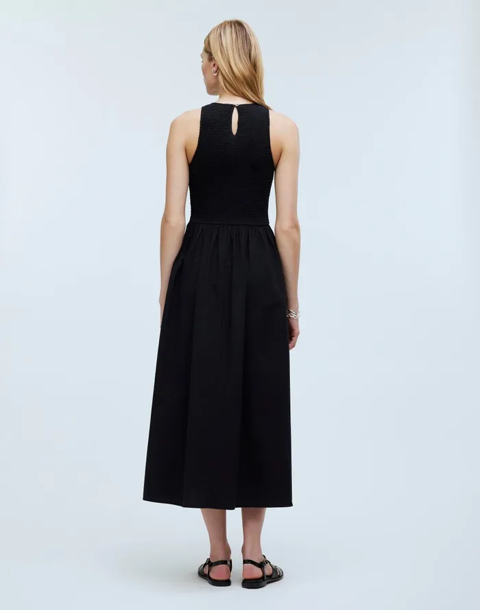 Women Dresses Madewell The Melody Smocked Midi Dress