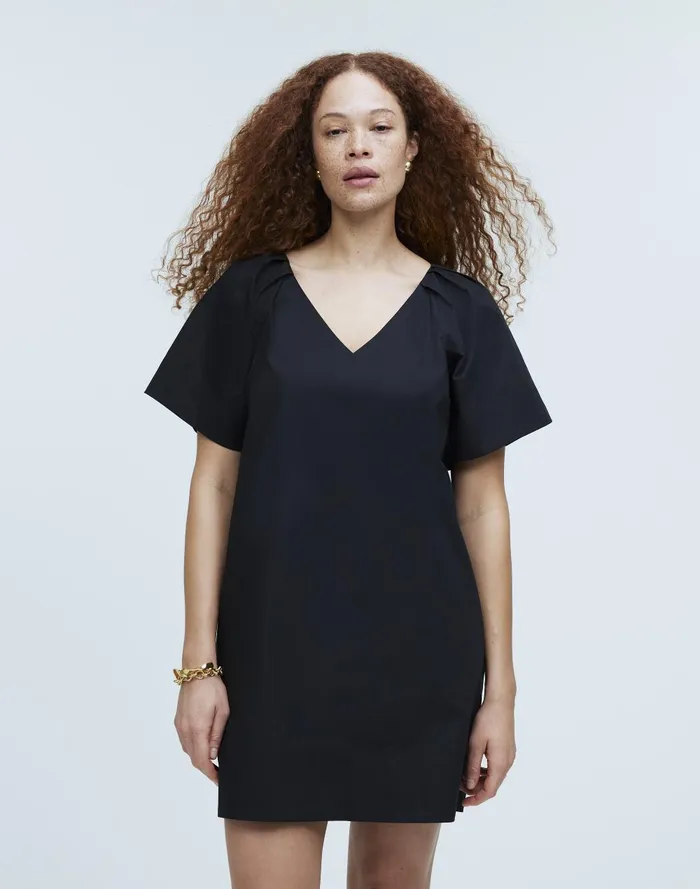 Women Dresses Madewell VNeck Mini Shirtdress