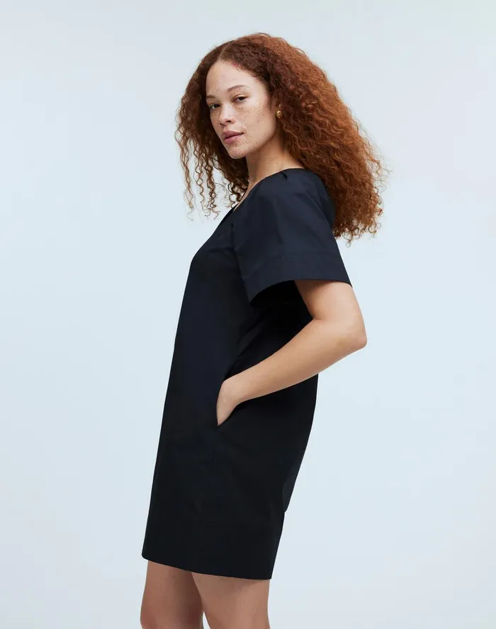 Women Dresses Madewell VNeck Mini Shirtdress