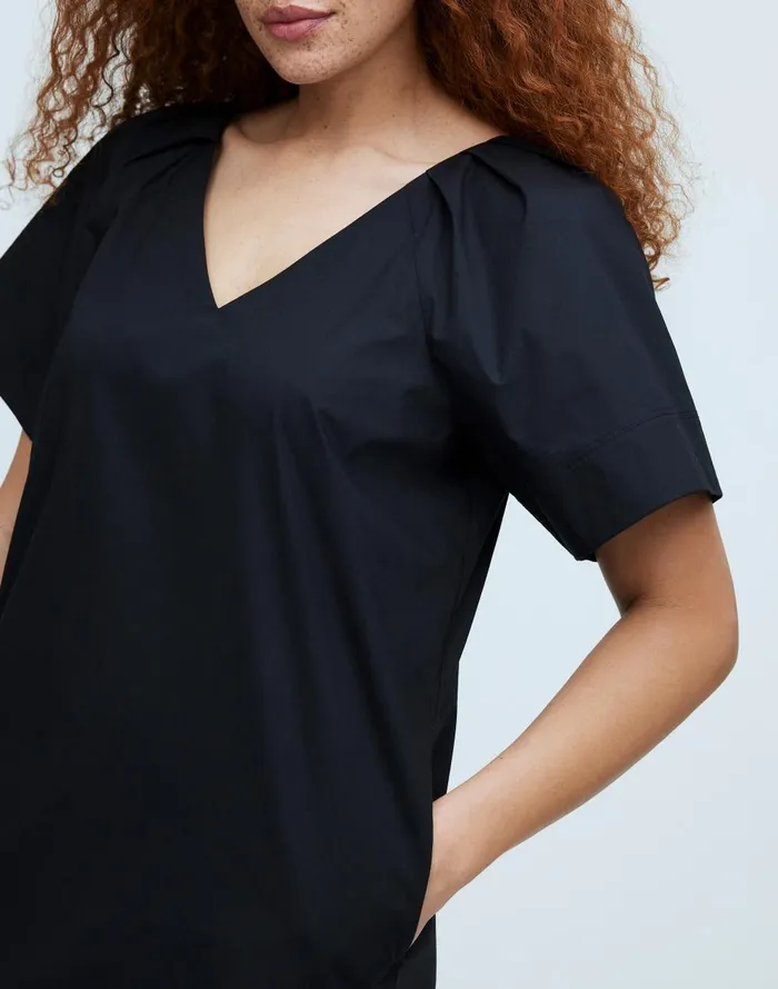 Women Dresses Madewell VNeck Mini Shirtdress