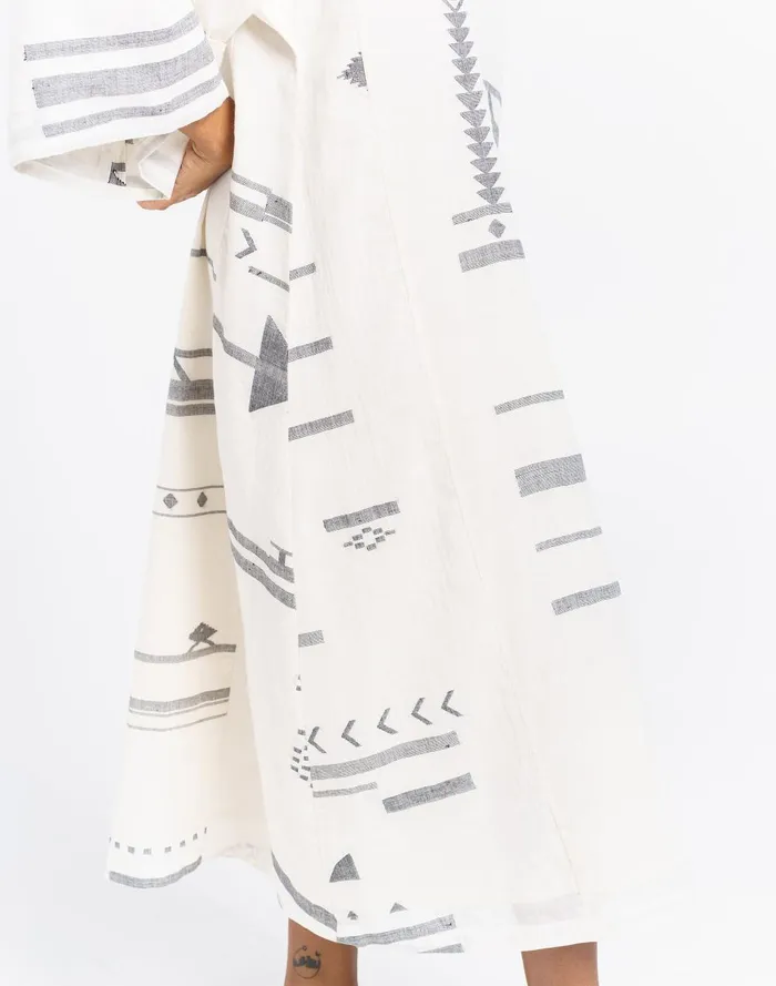 Women Dresses Madewell World Of Crow Oversized Sleeve StraightCut Dress