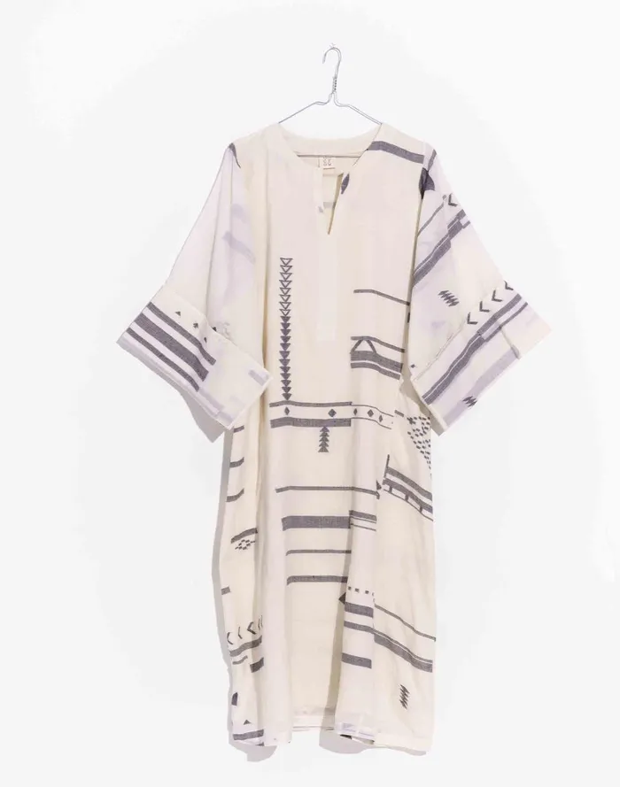 Women Dresses Madewell World Of Crow Oversized Sleeve StraightCut Dress