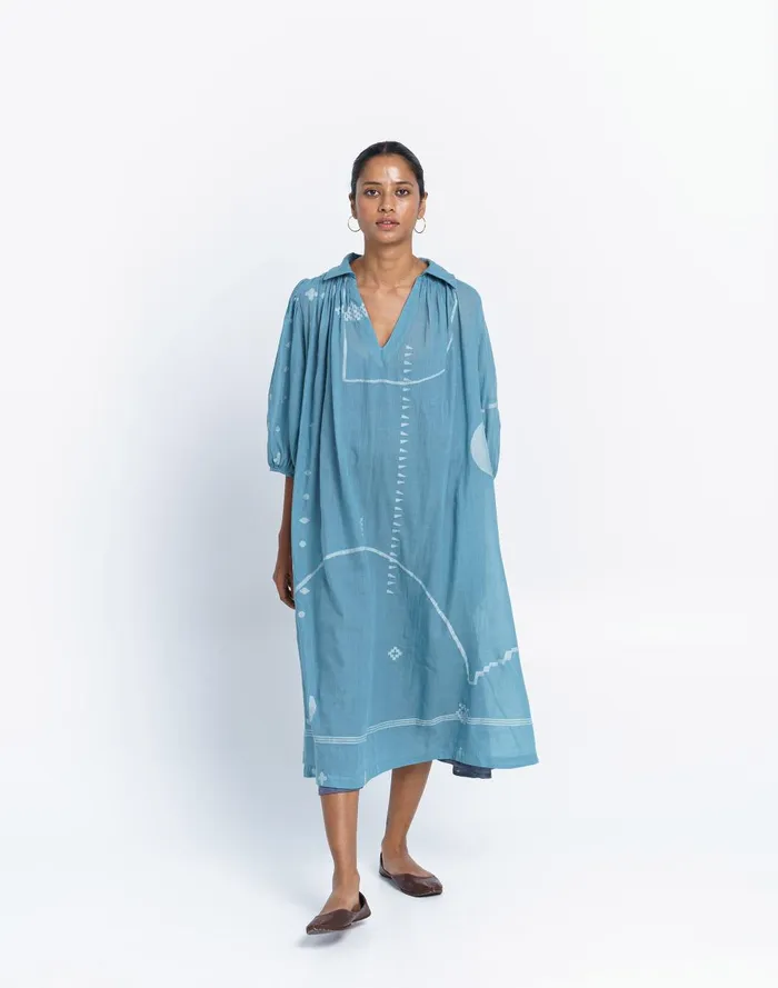 Women Dresses Madewell World Of Crow Relaxed Fit Midi Dress