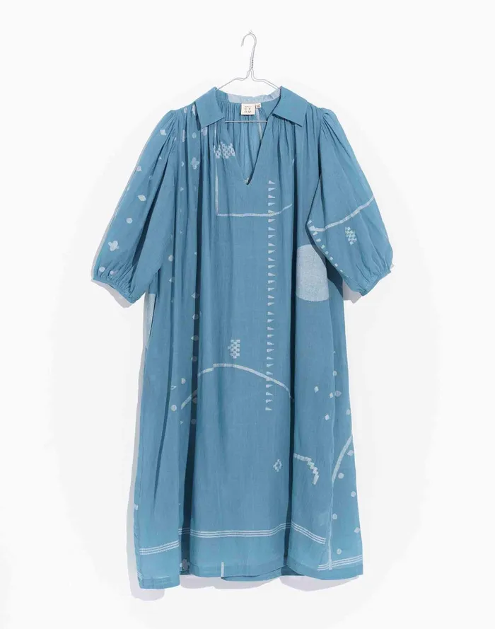 Women Dresses Madewell World Of Crow Relaxed Fit Midi Dress