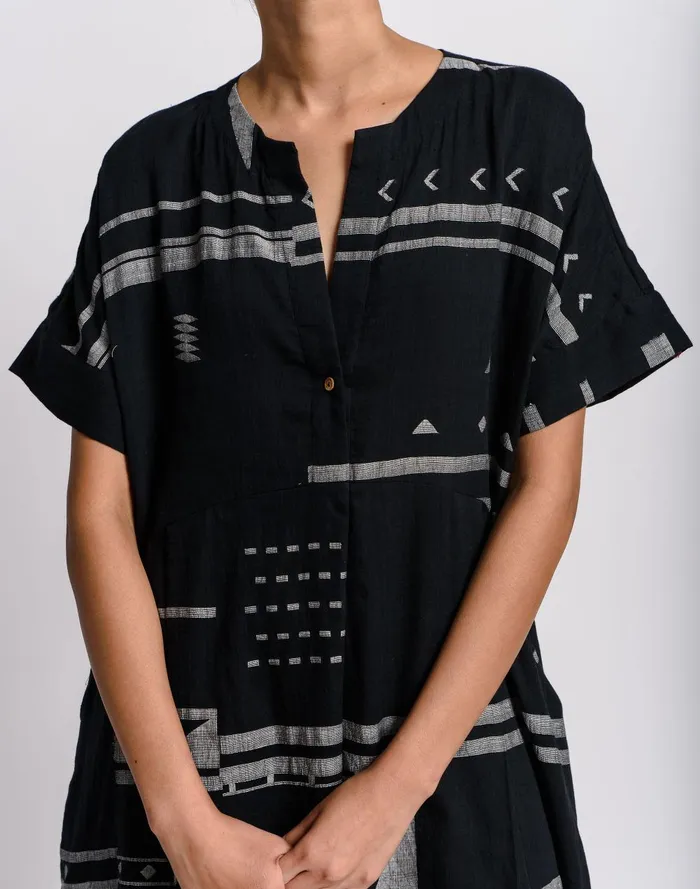 Women Dresses Madewell World Of Crow Shift Dress In Black