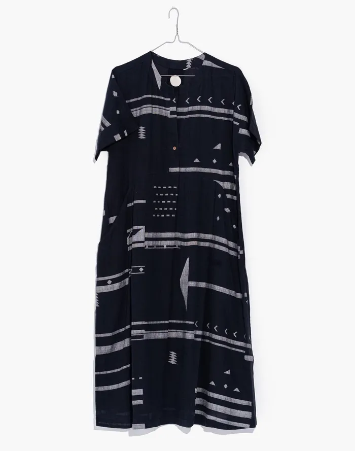 Women Dresses Madewell World Of Crow Shift Dress In Black