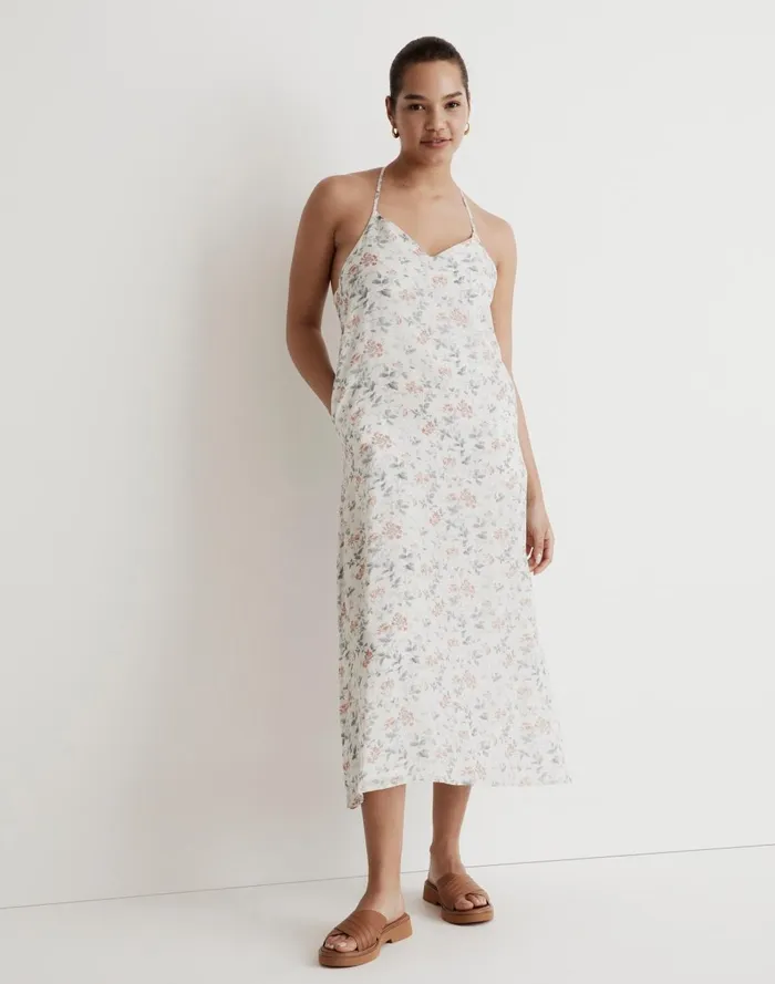 Women Dresses Madewell X Reistor Floral Slip Maxi Dress