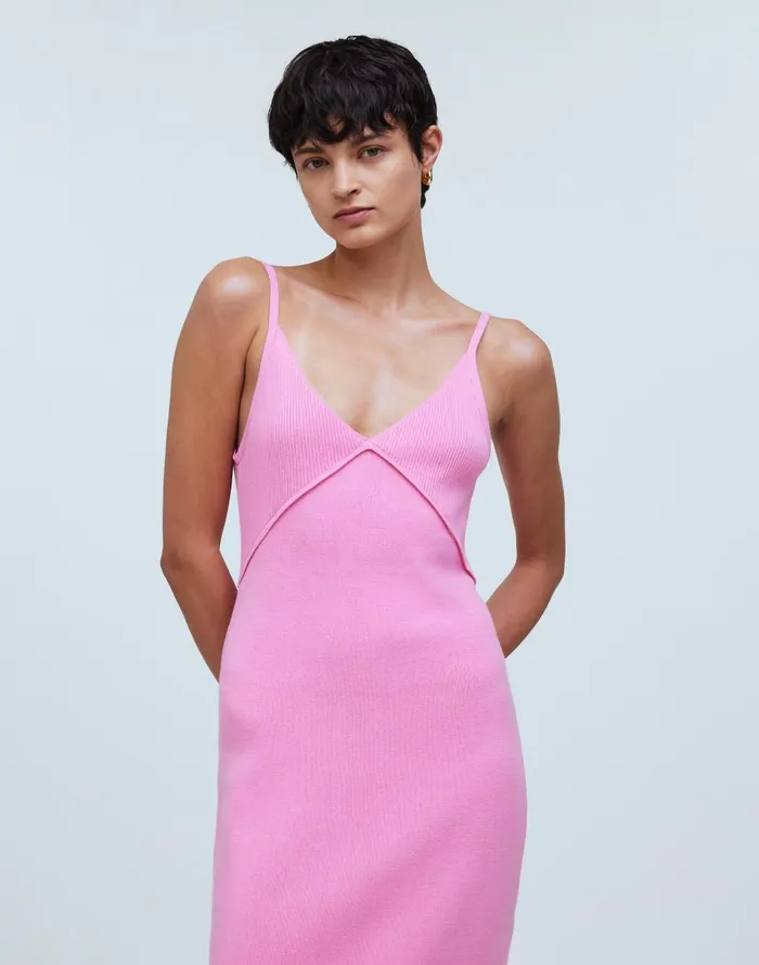 Women Dresses Madewell Zulu and Zephyr ContrastKnit Dress
