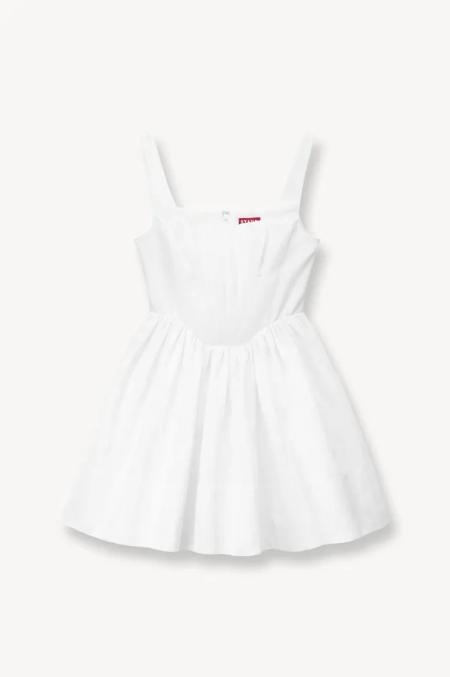 Women Dresses STAUD LANDSCAPE DRESS WHITE Women Dresses STAUD LANDSCAPE DRESS WHITE