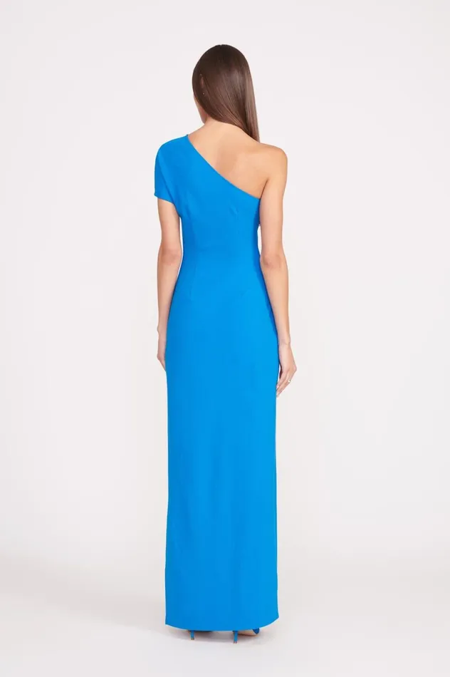 Women Dresses STAUD STAUD ADALYNN DRESS DIRECTOR BLUE Women Dresses STAUD STAUD ADALYNN DRESS DIRECTOR BLUE