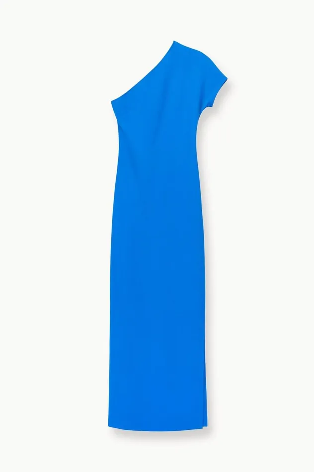 Women Dresses STAUD STAUD ADALYNN DRESS DIRECTOR BLUE Women Dresses STAUD STAUD ADALYNN DRESS DIRECTOR BLUE