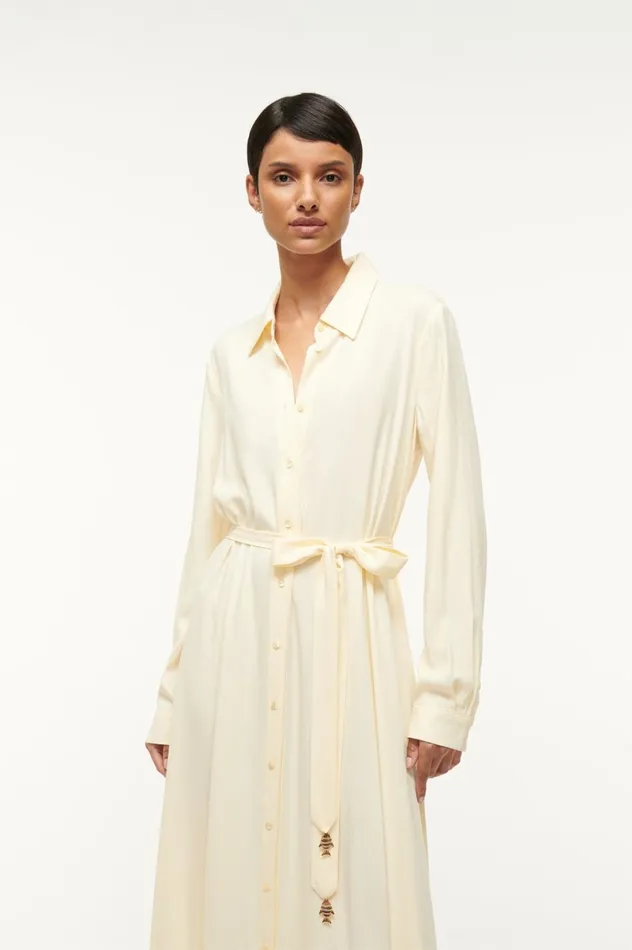 Women Dresses STAUD STAUD ALESSIO DRESS SUN FADED DAISY Women Dresses STAUD STAUD ALESSIO DRESS SUN FADED DAISY