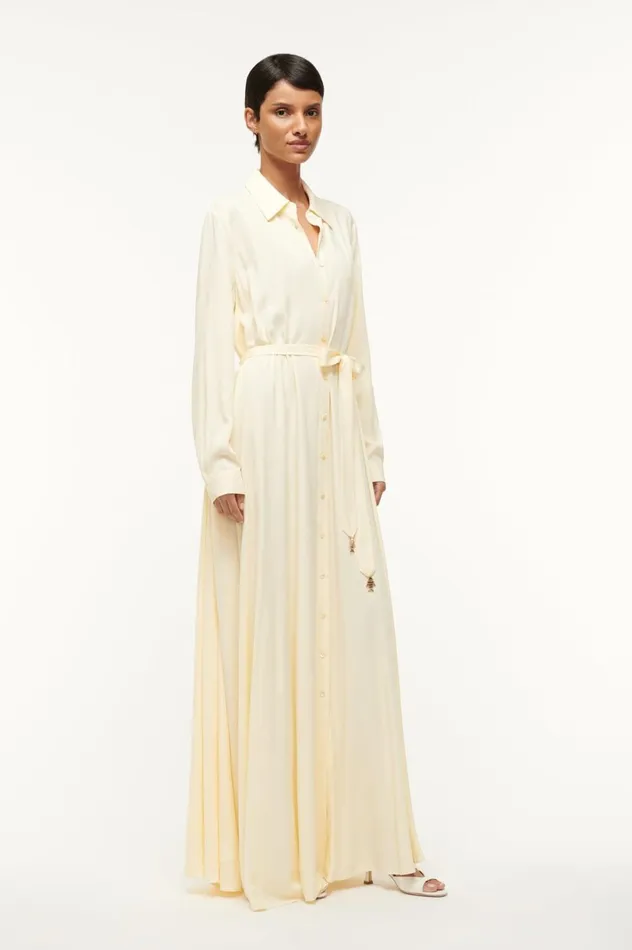 Women Dresses STAUD STAUD ALESSIO DRESS SUN FADED DAISY Women Dresses STAUD STAUD ALESSIO DRESS SUN FADED DAISY