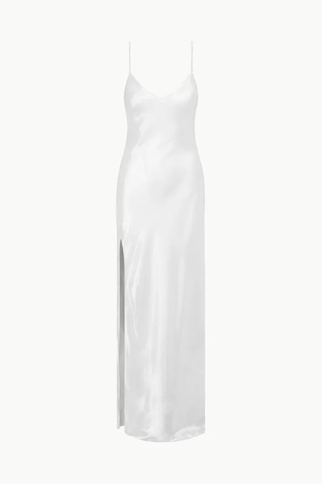Women Dresses STAUD STAUD ALEXA DRESS SILVER Women Dresses STAUD STAUD ALEXA DRESS SILVER