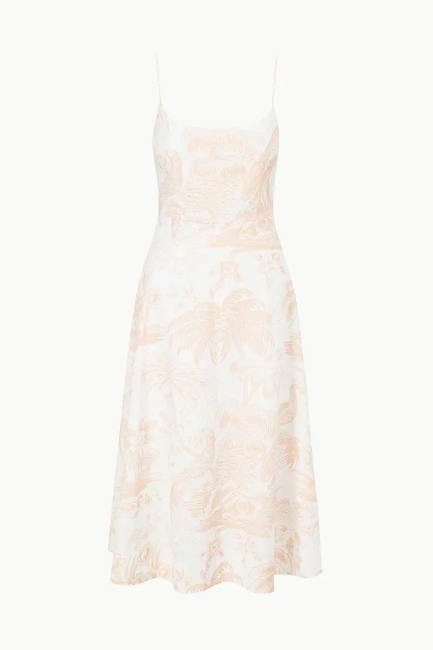 Women Dresses STAUD STAUD AMARANTH DRESS IVORY BEIGE TOILE Women Dresses STAUD STAUD AMARANTH DRESS IVORY BEIGE TOILE