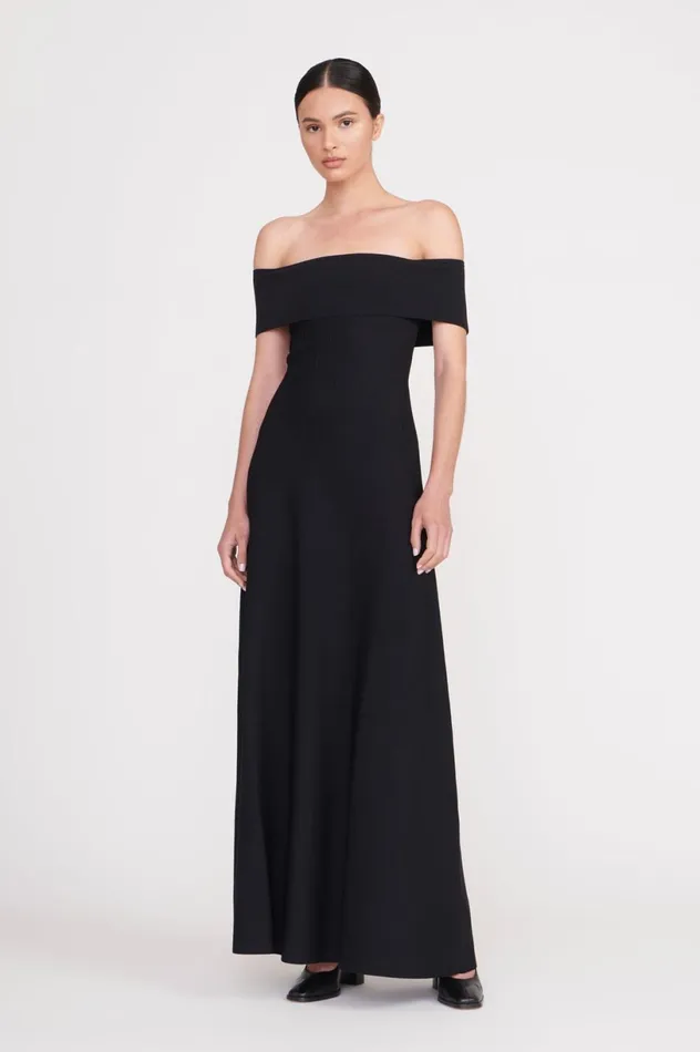 Women Dresses STAUD STAUD ARTISTRY DRESS BLACK