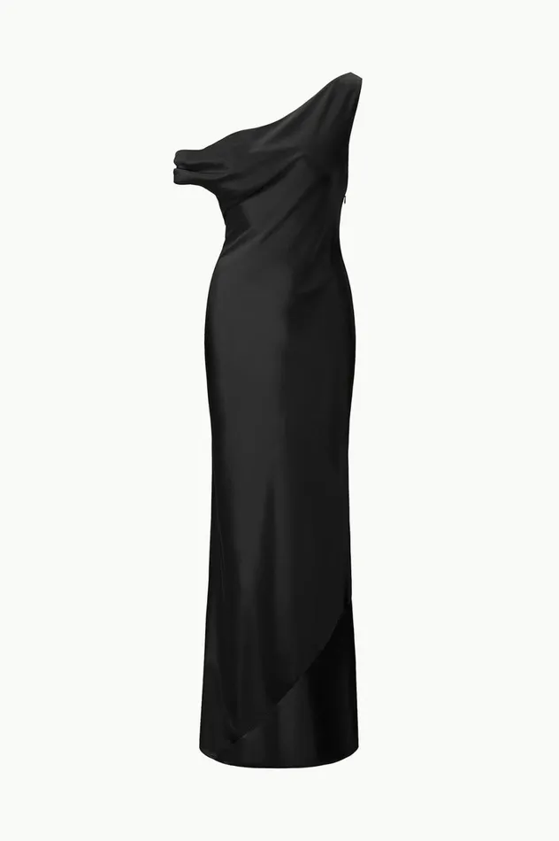 Women Dresses STAUD STAUD ASHANTI DRESS BLACK Women Dresses STAUD STAUD ASHANTI DRESS BLACK
