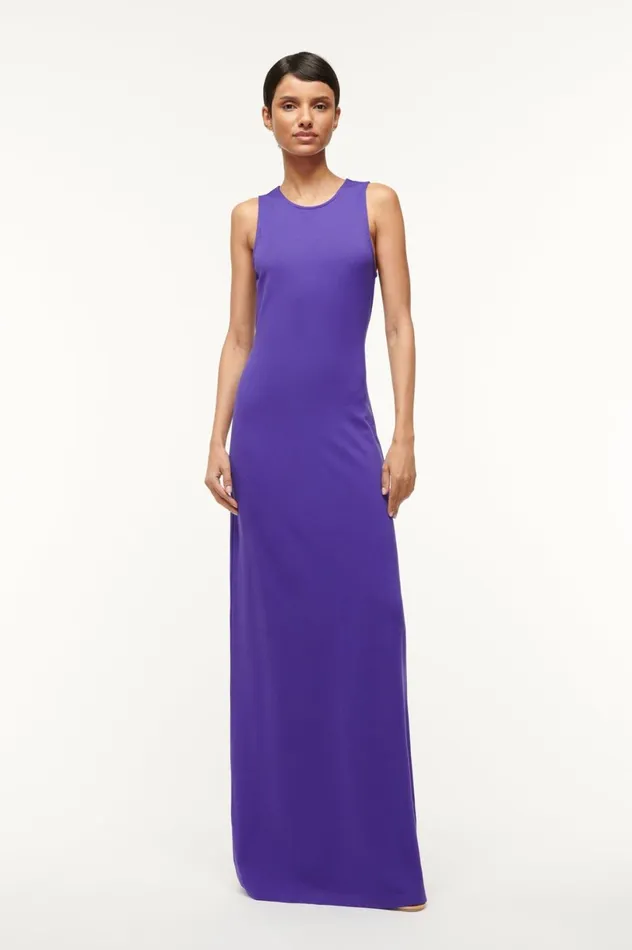 Women Dresses STAUD STAUD BARI DRESS VIOLET