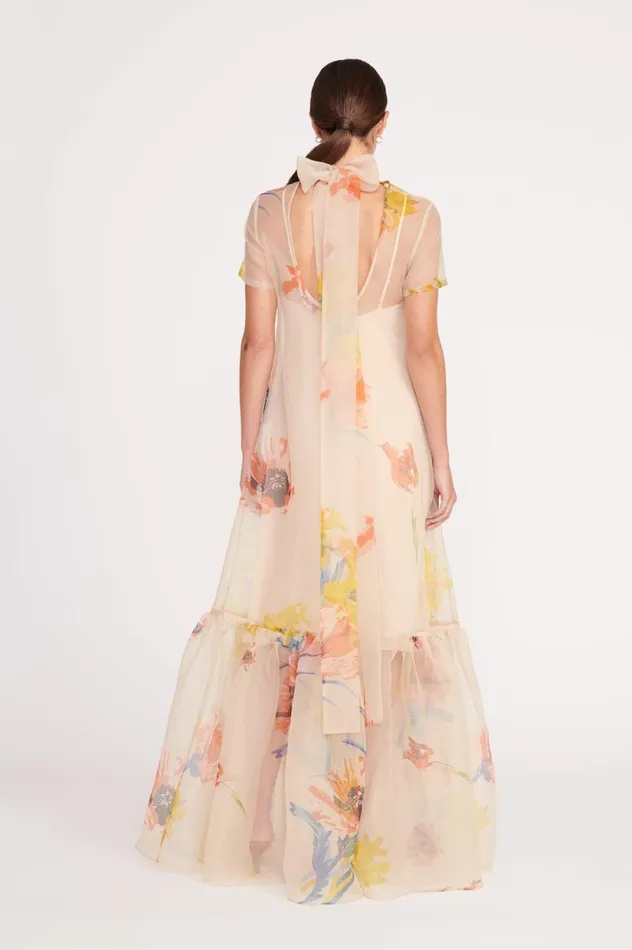 Women Dresses STAUD STAUD CALLUNA DRESS FIRST BLOOM DAY Women Dresses STAUD STAUD CALLUNA DRESS FIRST BLOOM DAY