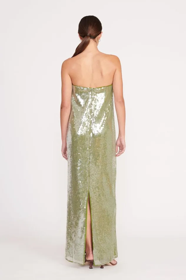 Women Dresses STAUD STAUD CASEY DRESS GARDEN MOSS Women Dresses STAUD STAUD CASEY DRESS GARDEN MOSS