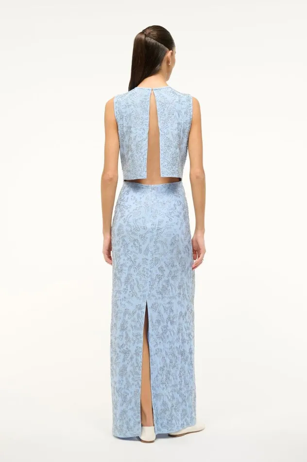 Women Dresses STAUD STAUD COMO DRESS PERIWINKLE Women Dresses STAUD STAUD COMO DRESS PERIWINKLE