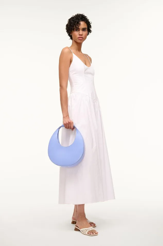 Women Dresses STAUD STAUD DENA DRESS WHITE Women Dresses STAUD STAUD DENA DRESS WHITE