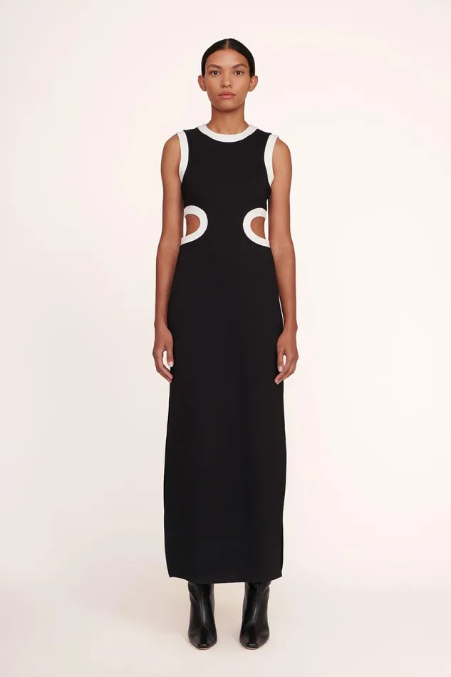 Women Dresses STAUD STAUD DOLCE DRESS BLACK