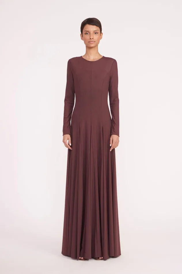 Women Dresses STAUD STAUD DONOVAN DRESS BARK