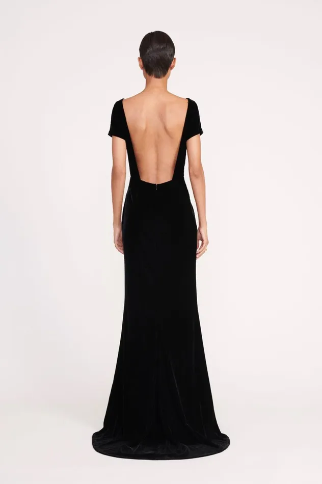 Women Dresses STAUD STAUD EMELYN DRESS BLACK Women Dresses STAUD STAUD EMELYN DRESS BLACK