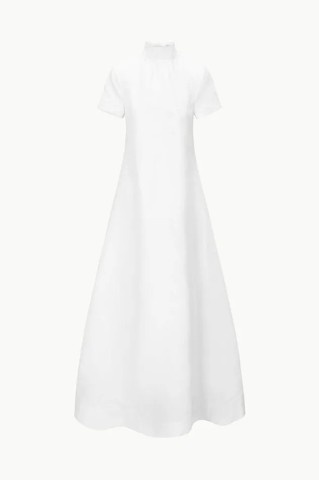 Women Dresses STAUD STAUD ILANA DRESS WHITE Women Dresses STAUD STAUD ILANA DRESS WHITE