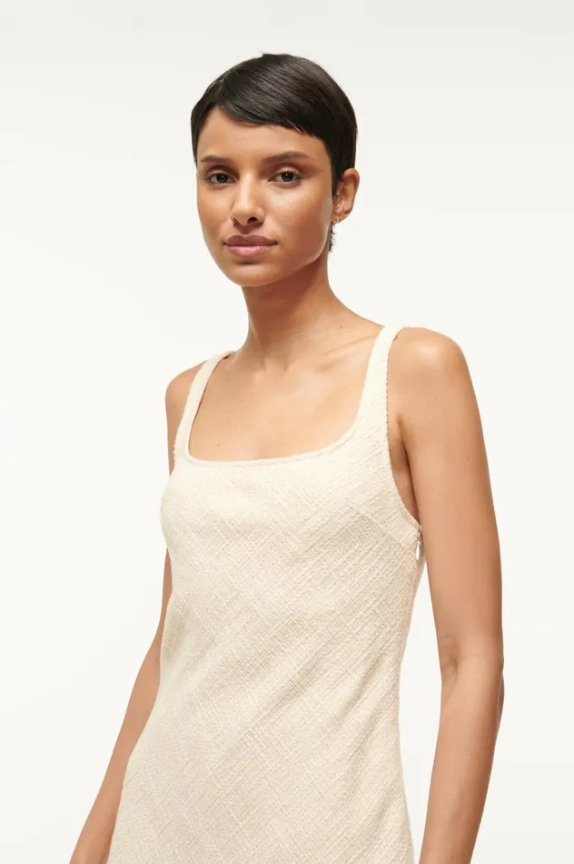 Women Dresses STAUD STAUD ISABELA DRESS IVORY Women Dresses STAUD STAUD ISABELA DRESS IVORY