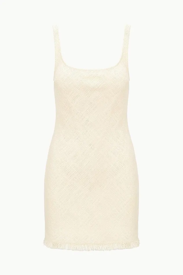 Women Dresses STAUD STAUD ISABELA DRESS IVORY Women Dresses STAUD STAUD ISABELA DRESS IVORY