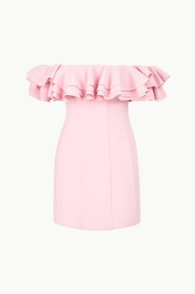 Women Dresses STAUD STAUD KIARA DRESS CHERRY BLOSSOM Women Dresses STAUD STAUD KIARA DRESS CHERRY BLOSSOM