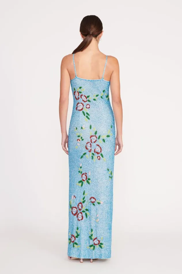 Women Dresses STAUD STAUD KOI DRESS DIAMOND ROSE Women Dresses STAUD STAUD KOI DRESS DIAMOND ROSE