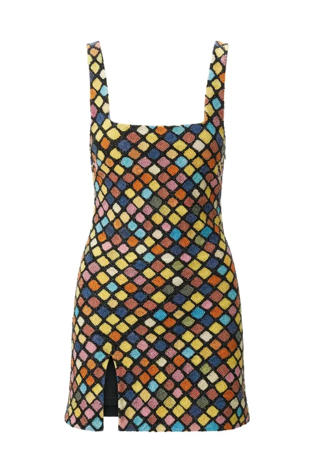 Women Dresses STAUD STAUD LE SABLE DRESS DANCE FLOOR Women Dresses STAUD STAUD LE SABLE DRESS DANCE FLOOR