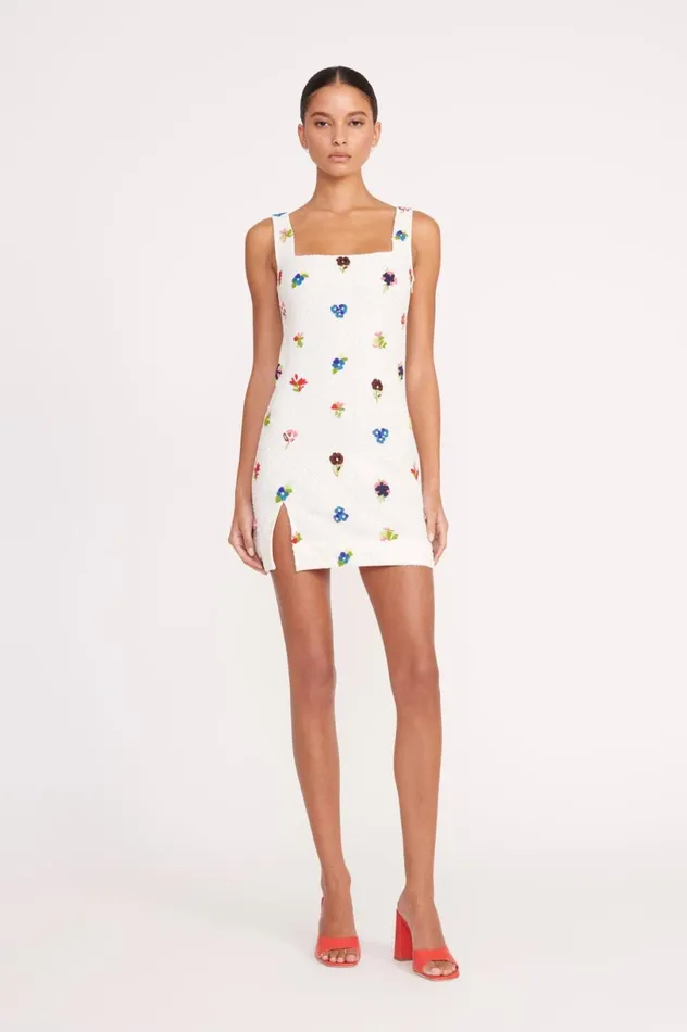 Women Dresses STAUD STAUD LE SABLE DRESS FIRST BLOOM DAY