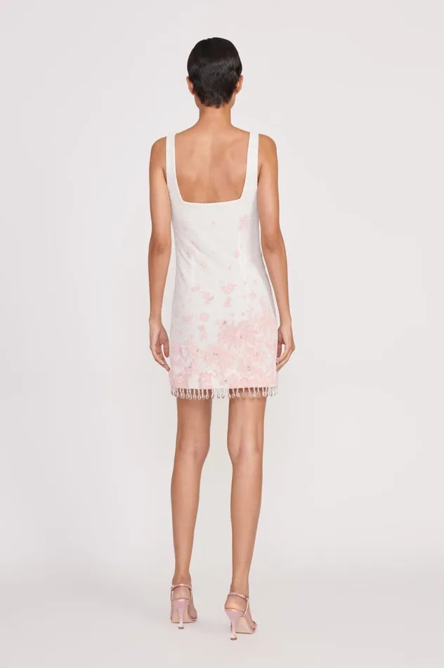 Women Dresses STAUD STAUD LE SABLE DRESS IVORY CHERRY BLOSSOM TOILE Women Dresses STAUD STAUD LE SABLE DRESS IVORY CHERRY BLOSSOM TOILE