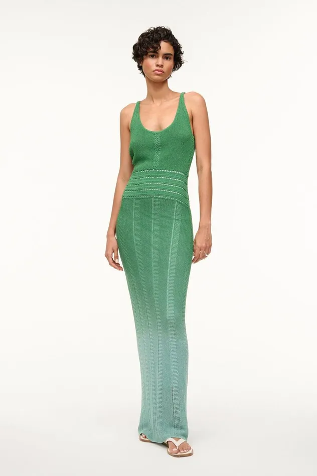 Women Dresses STAUD STAUD LOMBARDY DRESS MERMAID OMBRE