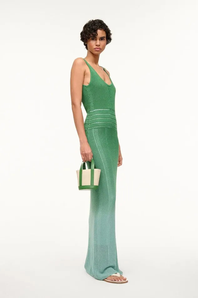 Women Dresses STAUD STAUD LOMBARDY DRESS MERMAID OMBRE