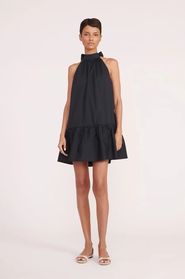 Women Dresses STAUD STAUD MARLOWE DRESS BLACK
