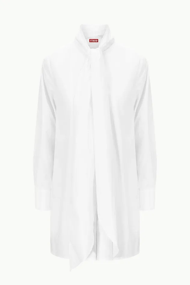 Women Dresses STAUD STAUD MARYN DRESS WHITE Women Dresses STAUD STAUD MARYN DRESS WHITE
