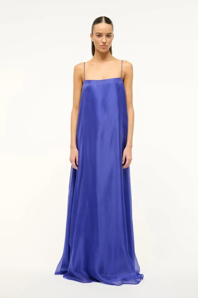 Women Dresses STAUD STAUD MAXI DELFINA DRESS VIOLET